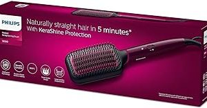 Philips Heated straightening brush BHH730/03 Multicolored